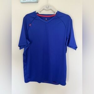 Rhone Sentry Tee Short Sleeve Blue Size Large
